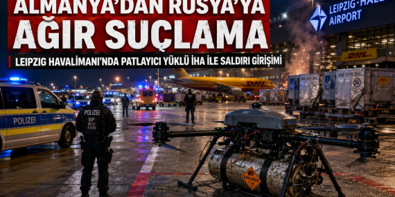 Almanya’dan Rusya’ya Ağır Suçlama Leipzig Havalimanı’nda Patlayıcı Yüklü İHA ile Saldırı Girişimi