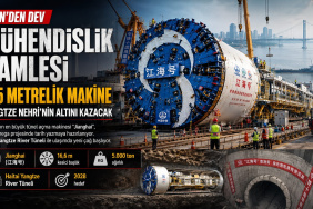 Çin’den Dev Mühendislik Hamlesi 145 Metrelik Makine Yangtze Nehri’nin Altını Kazacak