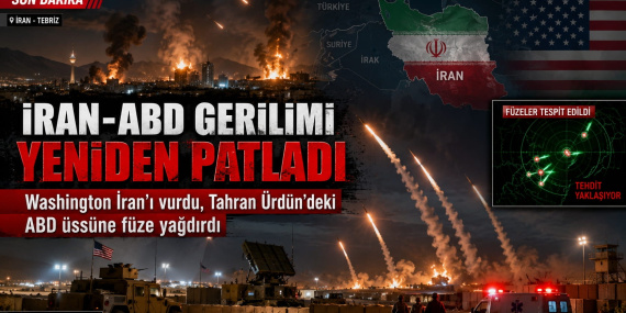 İran-ABD Gerilimi Yeniden Patladı Washington İran’ı Vurdu, Tahran Ürdün’deki ABD Üssüne Füze Yağdırdı