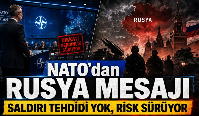 NATO’dan Rusya Mesajı Saldırı Tehdidi Yok, Risk Sürüyor