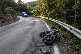 Şile’de Darlık Yolu’nda İkinci Ölüm Motosiklet Sürücüsü Virajda Kontrolü Kaybetti